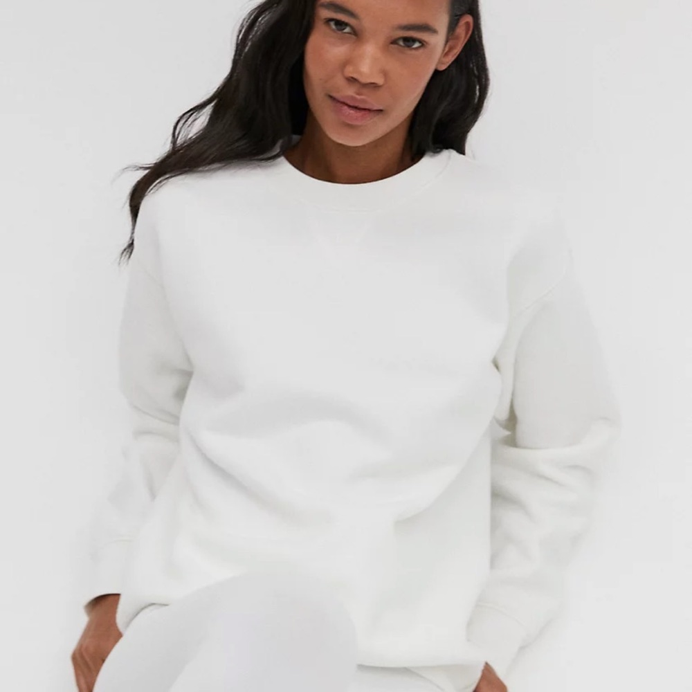 TNA Cozy Fleece Perfect Crew Sweatshirt